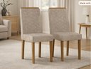Ver imagem 1 de Kit c/2 Cadeiras Aurea Desm. New Ceval Ype/Lux