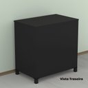 Ver imagem 5 de Mapoteca 10 Gavetas 120,4cm x 122,3cm Aço Preto/Verde Miró