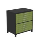 Ver imagem 2 de Mapoteca 10 Gavetas 120,4cm X 122,3cm Aço