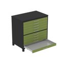 Ver imagem 4 de Mapoteca 10 Gavetas 120,4cm X 122,3cm Aço