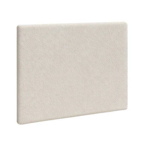 Cabeceira Cama Box Casal 140 cm Parise Bouclé Off White - Nexta Casa