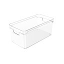 Ver imagem 2 de Kit 3 Organizadores de Armário Clear 30x15x13cm Transparente ou