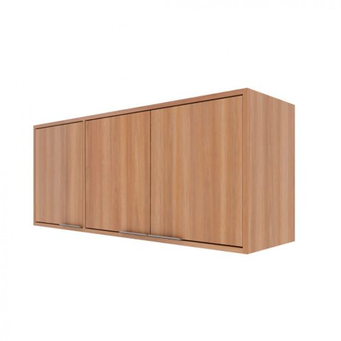 Armário Aéreo Raíssa - 3 Portas 1 Prateleira Mdp - Móveis Sul