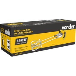 Misturador Elétrico de Argamassa 2 Pás Mav 1602 127V Vonder - 4