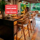 Ver imagem 5 de 2 Banqueta Noah Corino e Linho Bege