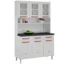 Ver imagem 6 de Armário De Cozinha Aço Kit Telasul Mirage New Branco