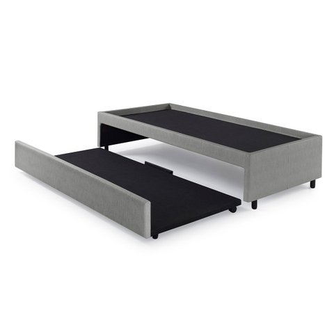 Bicama Box para Dois Colchões Viúva 120x203 Courino Linho