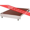 Ver imagem 3 de Cama Box Base c/Auxiliar Solteiro Revolution Courano White (88x188) - Ortobom