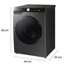 Ver imagem 7 de Lava e Seca Samsung 11kg Inox 110V Wd11t504dbx/az