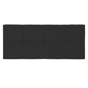 Painel Cabeceira Casal 1,40cm Preto SMF DECOR