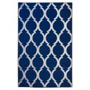 Ver imagem 1 de Tapete Sala Geométrico Arabesco 200x250 Cm Azul 20 Lavável