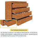 Ver mais imagens de Cômoda Espanha 4 Gavetas sem Pés Tcil:Cinamomo