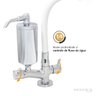 Torneira Filtro Cozinha Mesa Flexível Branco Arejador Fixo - 3