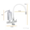 Torneira Filtro Cozinha Mesa Flexível Branco Arejador Fixo - 4