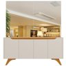 Buffet 4 Portas Grecia 1800 Mavaular Off White com Naturalle - 5