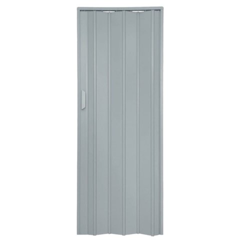Porta Sanfonada 210x105cm Cinza - 1749 - Bariri Bariri Pvc Ltda