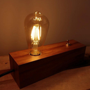 Ver imagem 7 de Kit 2 Lâmpada Filamento Led Retrô Decoração Vintage 4w Quente St64 Soquete Bocal E27