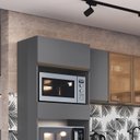 Ver imagem 2 de Armário para Cozinha Aéreo 1 Porta Greta Cinza