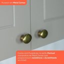 Ver imagem 7 de Lavanderia Modulada Compacta 3 Peças 100% MDF Cinza/Calcare Emily