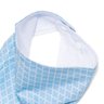 Babador Bandana Bebê e Infantil com Regulagem - Provençal Azul - 2