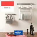 Ver imagem 5 de Suporte Em Barra 40cm Para Cozinha Utensilio Aço Inox Brinox