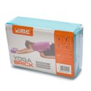 Ver imagem 2 de Bloco De Yoga - 22,8X15,2X7,6Cm Cor Azul Liveup Sports