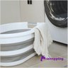 Cesto Roupas 26l Balde Retráti Bacia Dobrável Silicone - 8