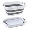 Cesto Roupas 26l Balde Retráti Bacia Dobrável Silicone - 2
