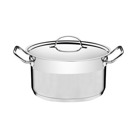 Caçarola Tramontina Professional em Aço Inox 24 Cm 6,1 L