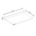 Ver imagem 2 de Tampo para Balcão de Cozinha Modulável Aurora MDF 70cm Macadâmia