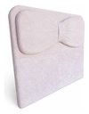 Ver imagem 3 de Cabeceira Infantil Estofada Laço Rosa Quarto Menina Rosa