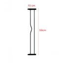Ver imagem 2 de Extensor Prolongador de 10x59 Cm para Portão Grade Pet Altura 69 Preto C