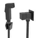 Ver imagem 1 de Ducha Higiênica Completa Quadrado Preto Fosco Black Edition