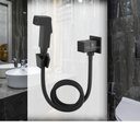 Ver imagem 5 de Ducha Higiênica Completa Quadrado Preto Fosco Black Edition