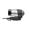 Secador De Cabelo Modelo Viagem Preto E Prata 1200W Bivolt - 2