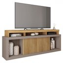 Ver imagem 7 de Rack Bancada para Tv 70 Polegadas Aegon Caemmun Buriti / Fendi
