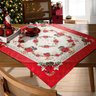 Toalha Centro Mesa Quadrada Renova Dohler 78x78cm Natal 116 - 1