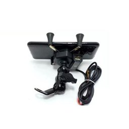 Suporte Para Moto Com Garra Suporte X Portátil Usb Universal - 5 Suporte Para Moto Com Garra Suporte X Portátil Usb Universal - 5