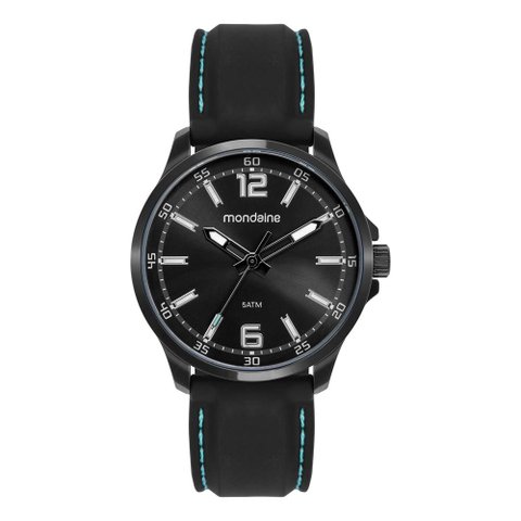 Relogio Mondaine Masculino Ref: 33031GPMVPI1 Esportivo Black