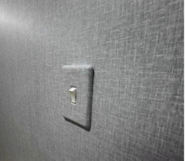 Papel Vinílico Adesivo Texturizado Brim Cinza 1 Mt X 60 Cm - 2