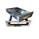 Ver imagem 2 de Gaveta Aço Inox Completa para Churrasqueiras Gaveta Cinzeiro