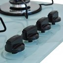 Ver imagem 4 de Cooktop Gás 4 Bocas Ultra Chama 127/220 Branco