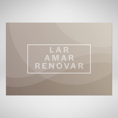 Tapete Porta Entrada Decorativo Antiderrapante 65x45 Renovar