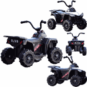 Ver imagem 2 de Quadriciclo Eletrico Shiny Toys Mini Atv Overland 6v Branco