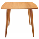 Ver imagem 2 de Mesa de Jantar Quadricurva 90x90cm 4 Lugares em Madeira - Dina - Freijó