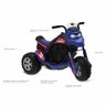 Moto Elétrica Infantil - Thunder - 12v - Preto Black - Bandeirante - 2