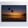 Quadro Por do sol no Pantanal Decor&Quadros NAT135 120x80 cm Adesivo fotográfico - 1