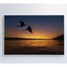 Quadro Por do sol no Pantanal Decor&Quadros NAT135 120x80 cm Adesivo fotográfico - 6