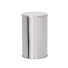 Lixeira em Aço Inox 27l Basculante Redonda 24x60 - 2