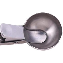 Colher de Sorvete Inox com Ejetor de Bola 18x5x4cm Mimo - 3